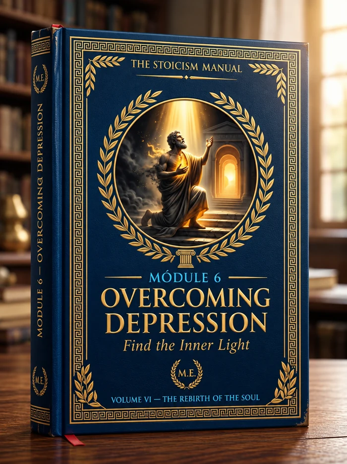 Stoicism and Depression digital book cover